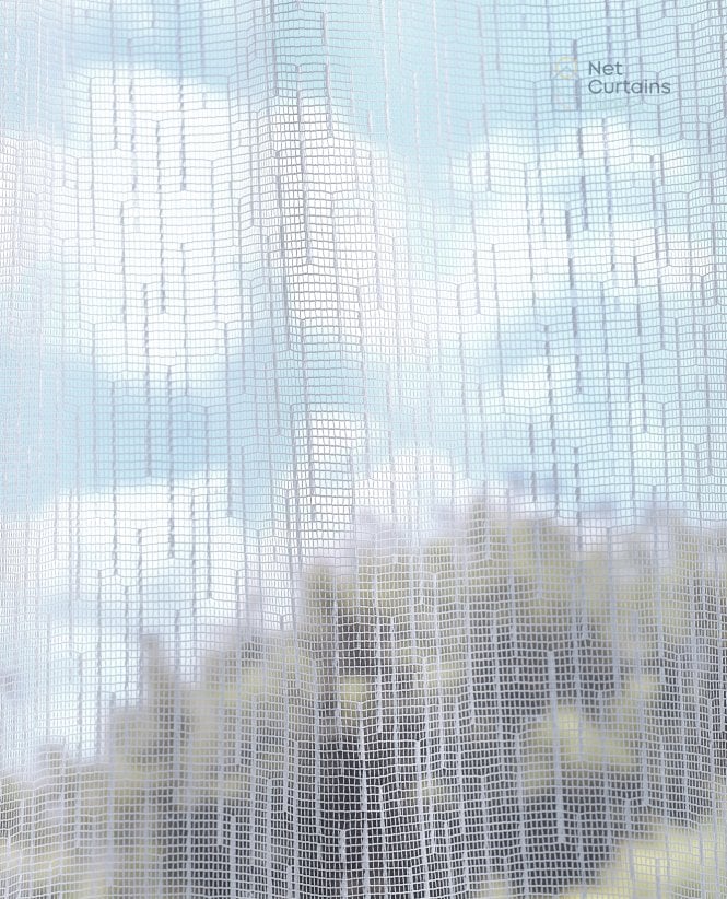 Cumbria Open Weave White Voile Complete Roll