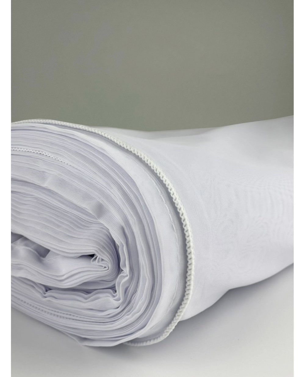 Fire Retardant Plain White Net Complete Roll