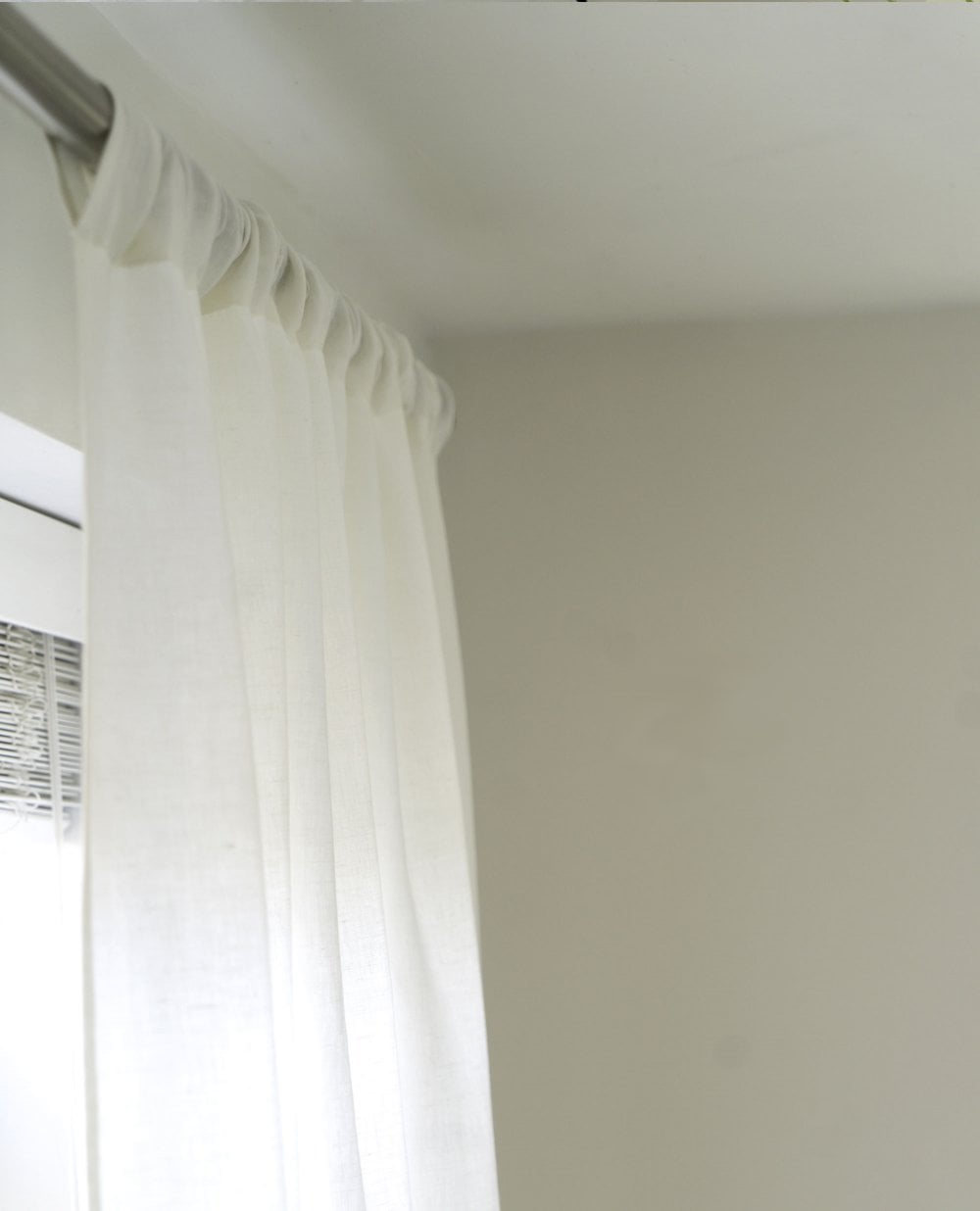 Indian Flax Cream Linen Panel