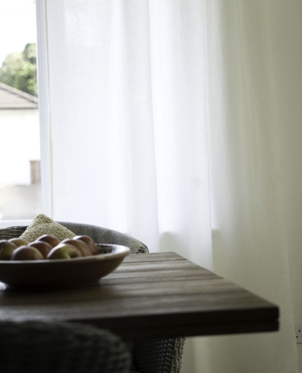 Indian Flax Cream Linen Panel