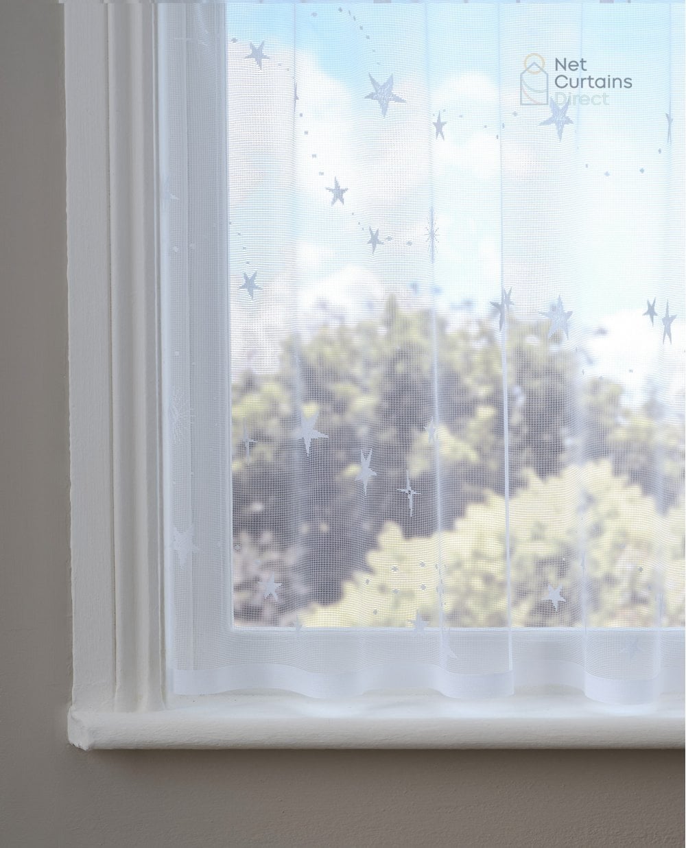 Infinity White Net Complete Roll